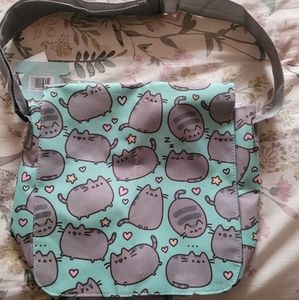 NWT pusheen messenger bag